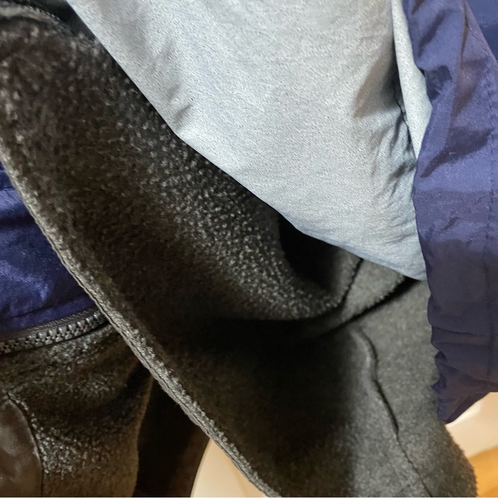 Hunters Run Mens Blue Winter Coat Size Tag Missing (1X?) Photos Navy Blue Lined - Picture 6 of 10
